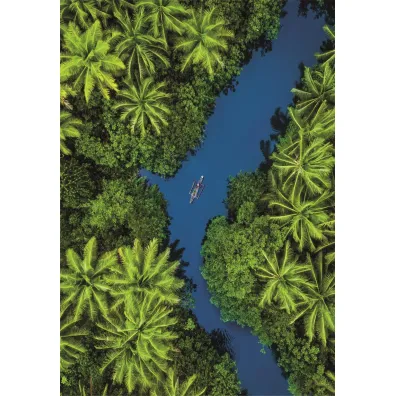 Puzzle 500 el. HQ Tropical Aerial View Clementoni