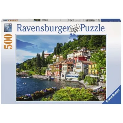 Puzzle 500 el. Jezioro Como, W�ochy Ravensburger