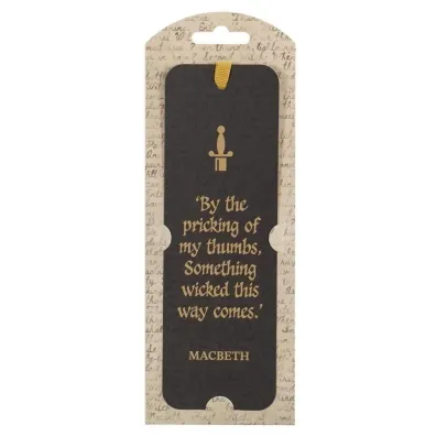 Half Moon Bay Szekspir Zak�adka papierowa - Makbet