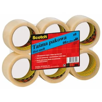 Scotch Ta�ma pakowa transparentna 48mmx66m