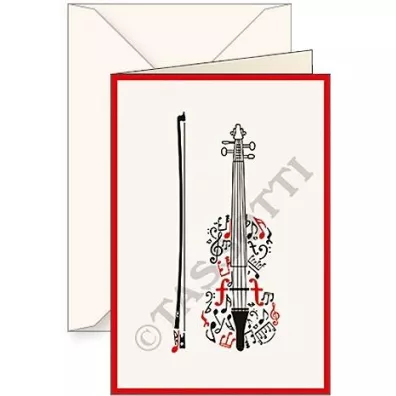 Tassotti Karnet B6 + koperta Violino