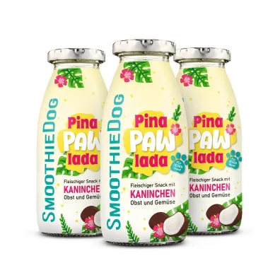 SmoothieDog Smoothie Dog Pina Paw Lada - krlik z warzywami i owocami 250 g