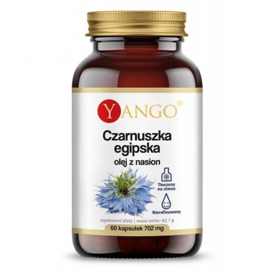 Yango Czarnuszka egipska - olej z nasion Suplement diety 60 kaps.