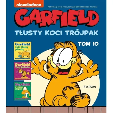 Garfield. T�usty koci tr�jpak. Tom 10 - Jim Davis