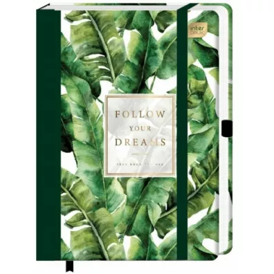 Interdruk Organizer A5 Bujo Leaves 288 kartek