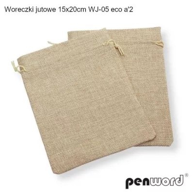 Penword Woreczki jutowe eco 20x15cm