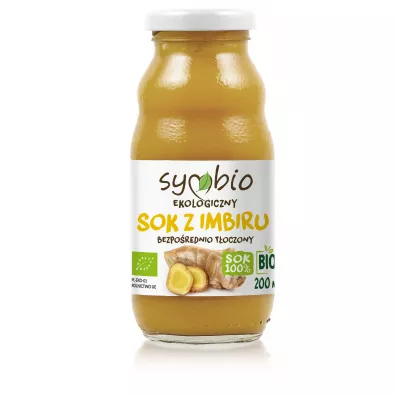 Symbio Sok 100% z imbiru NFC bezpo�rednio t�oczony 200 ml Bio