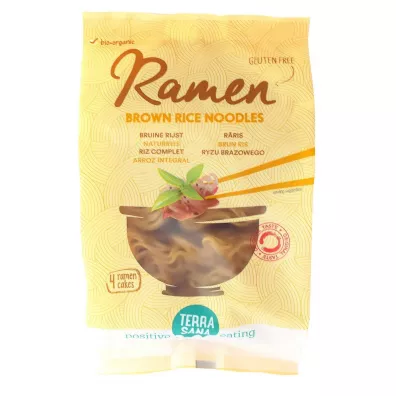 Terrasana Makaron ramen z ryu brzowego bezglutenowy 280 g Bio