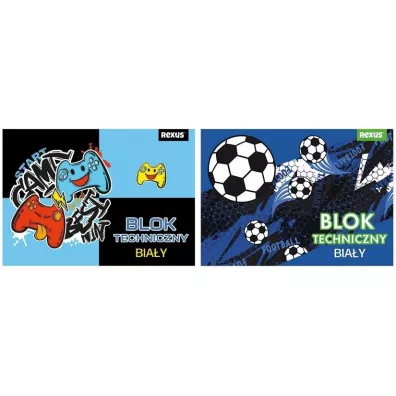 Beniamin Blok techniczny A4/10K bia�y ch�opiec mix