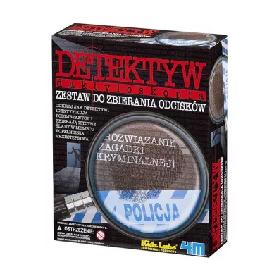 May detektyw. Daktyloskopia. Zestaw do zbierania odciskw 4M