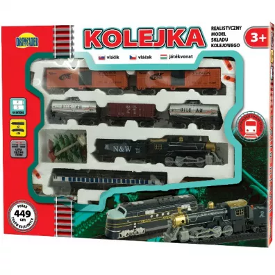 Kolejka wielka na baterie 449 cm Dromader