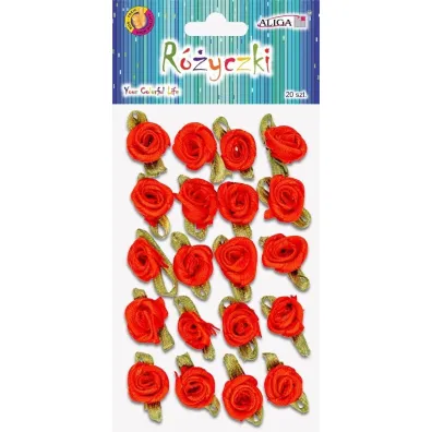 Aliga R�yczki czerwone 2,5cm