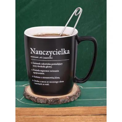 Kubek nauczycielka