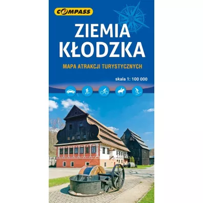 Ziemia K�odzka Mapa atrakcji turystycznych
