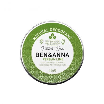 Ben&Anna Natural Deodorant naturalny dezodorant w kremie w aluminiowej puszce Persian Lime 45 g