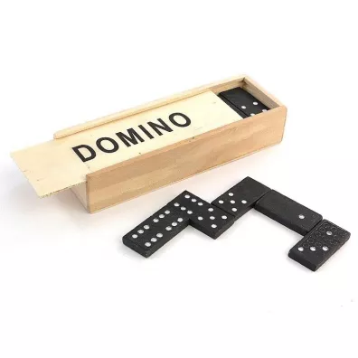 Domino w drewnianym pudeku 450646 Adar