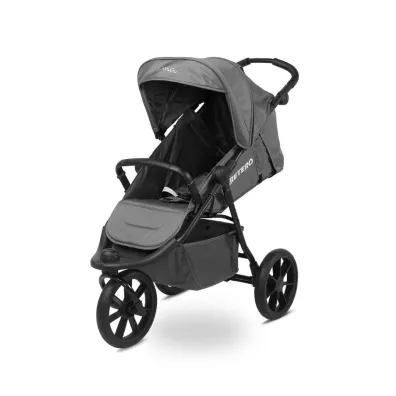Caretero W�zek spacerowy Lima grafitowy