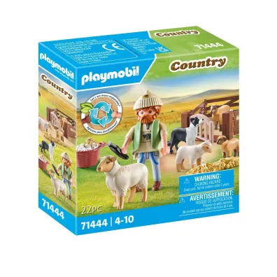 Playmobil Country M�ody owczarz z owcami 71444