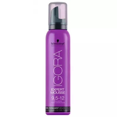 Schwarzkopf Professional Igora Expert Mousse koloryzujca pianka do wosw 9.5-12 Ksiycowy Kamie 100 ml