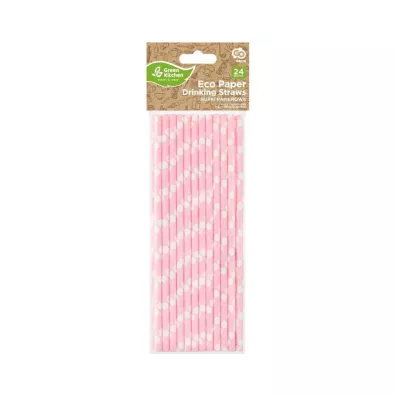 Godan Rurki papierowe jasnor�owe 6x197mm 24 szt.