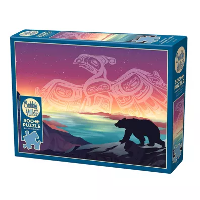 Puzzle 500 el. Wierzenia rdzennych mieszka�c�w Ameryki Cobble Hill