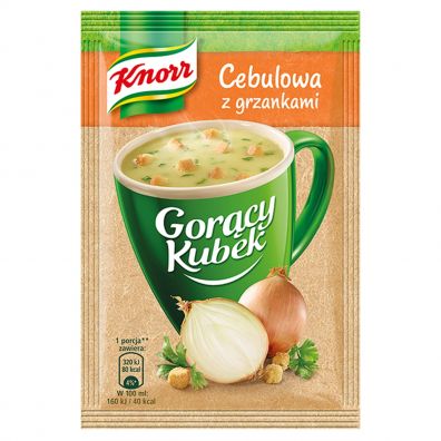 Knorr Gorcy Kubek Cebulowa z grzankami 17 g
