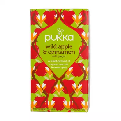 Pukka Herbata Wild Apple & Cinnamon 20 sasz. Bio