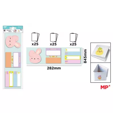 Mp Main Paper Karteczki samoprzylepne kr�lik
