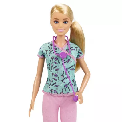 Barbie Kariera. Lalka Piel�gniarka Mattel