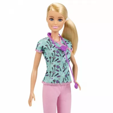 Barbie Kariera. Lalka Piel�gniarka Mattel