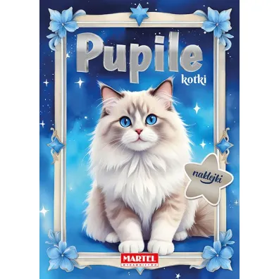 Pupile. Kotki z naklejkami - Agata Niemirska