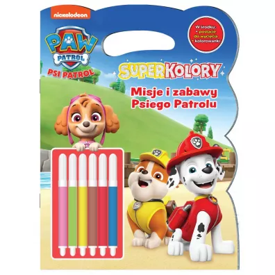 Misje i zabawy Psiego Patrolu. Psi Patrol. SuperKolory