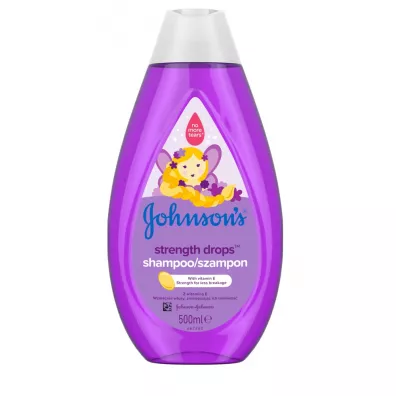 Johnson & Johnson Strength Drops Szampon dla dzieci z witamin E 500 ml