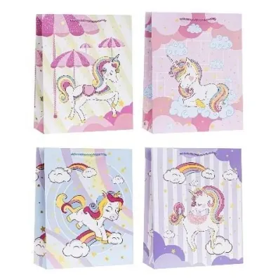Rozette Torebka ozdobna 26x32x10cm hot-stamp mix