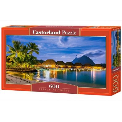 Puzzle 600 el. French Polynesia Castorland