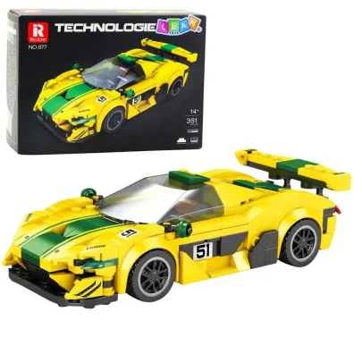 Klocki konstrukcyjne wy�cig�wka P1 GTR ��ta 351el