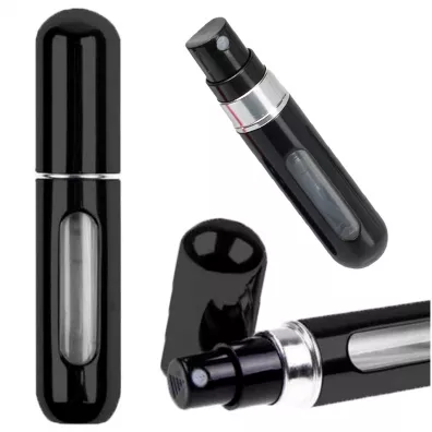 Atomizer podr�ny do perfum 5ml dozownik czarny