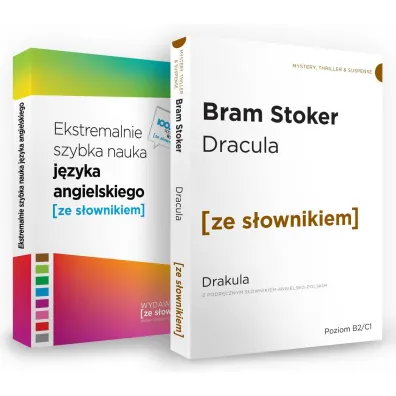 Pakiet [ze s�ownikiem]: Drakula. Poziom B2/C1, Ekstremalnie szybka nauka j�zyka angielskiego