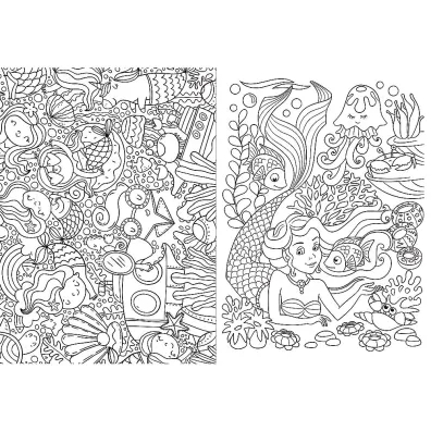 �wiat fantasy. Kolorowanka. Malbuch. Colouring book