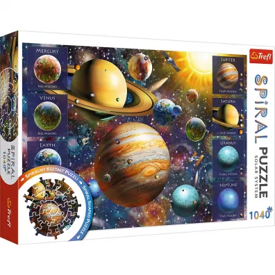 Puzzle spiralne 1040 el. Ukad Soneczny Trefl