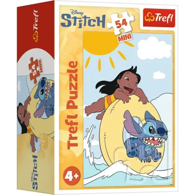 Puzzle mini 54 el. Stitch i jego �wiat - mix Trefl