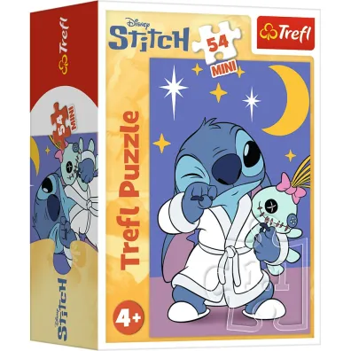 Puzzle mini 54 el. Stitch i jego �wiat - mix Trefl