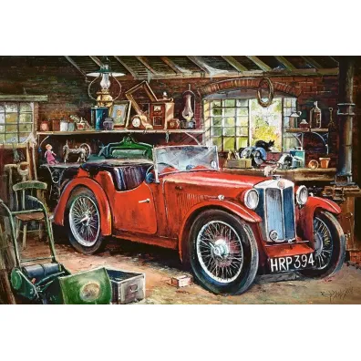 Puzzle 1000 el. Zabytkowy gara� Castorland