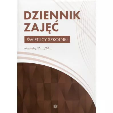 Dziennik zaj wietlicy szkolnej