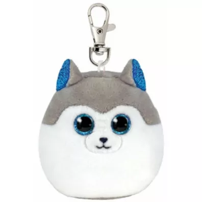 Brelok pluszowy Squishy Husky 8.5cm Slush METEOR TY39562