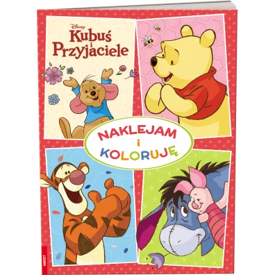 Kubu i przyjaciele Naklejam i koloruj NAK-9110