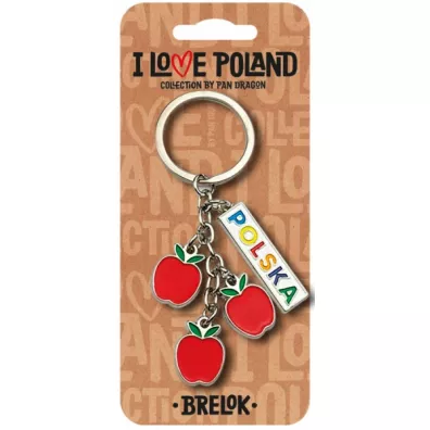 Brelok I love Poland. Polska ILP-BRE-C-PL-06