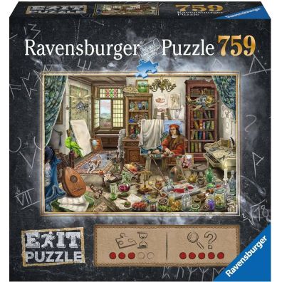 Puzzle 759 el. Studio artysty Ravensburger
