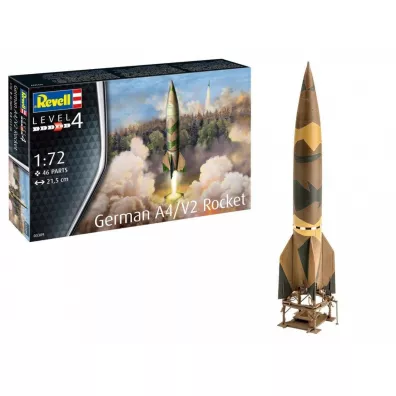 Model plastikowy Rakieta niemiecka A4/V2 Revell