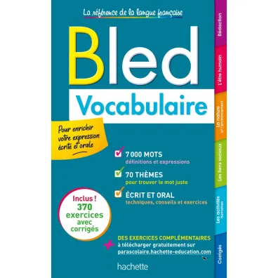 Bled Vocabulaire (ed. 2021) - Anne-Laure Chat, Daniel  Berlion, R Bourcereau-Lequeux